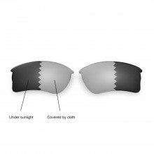 New Walleva Transition/Photochromic Polarized Replacement Lenses For Oakley Quarter Jacket (OO9200 Series) Sunglasses